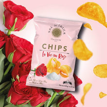 Cargar imagen en el visor de la galería, Patatas Chips con Flor de Sal de Ibiza y Rosas La Vie en Rose