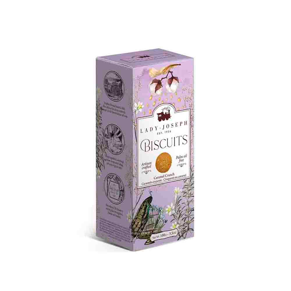 Caja galletas Lady Joseph caramelo y sésamo