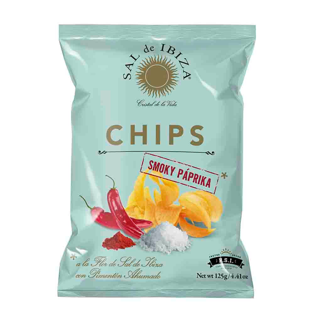 Patatas Chips con Paprika Sal de Ibiza