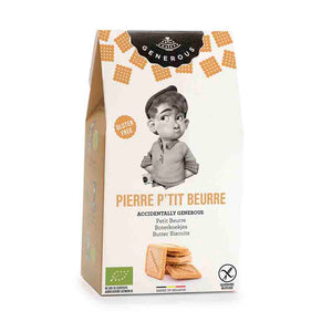 Galletas Ecológicas Generous de mantequilla Sin Gluten Pierre Petit Beurre