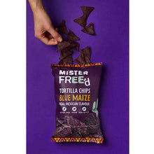 Cargar imagen en el visor de la galería, Tortilla chips maiz azul Mr Freed
