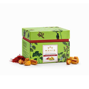 Pistachos al azafrán en caja regalo Mavis