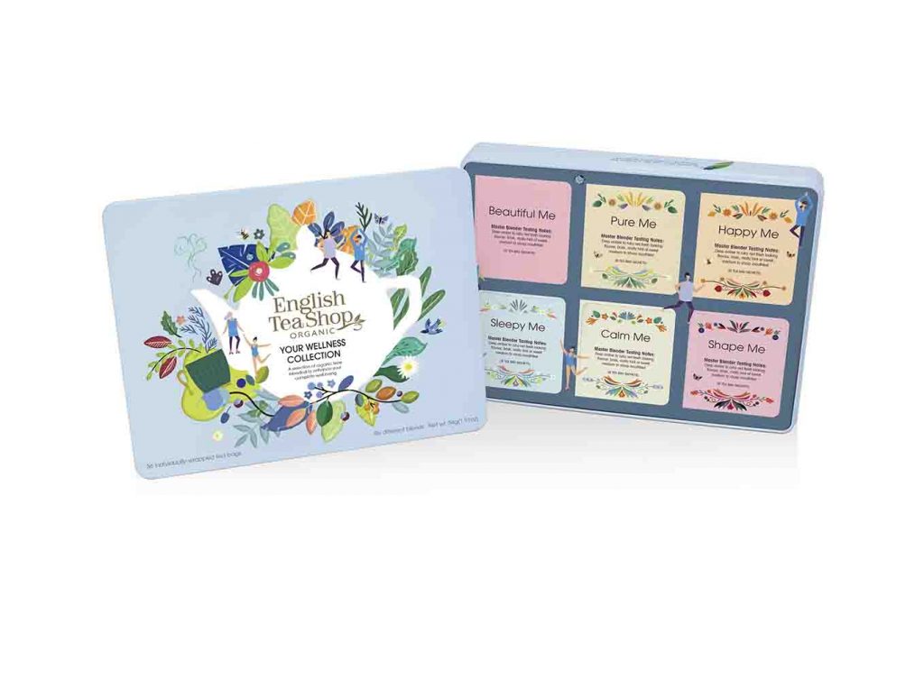Caja de Infusiones Colección Wellness 36 Bolsitas English Tea Shop