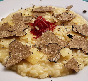 Risotto Italiano con Trufa Negra Gli Aironi