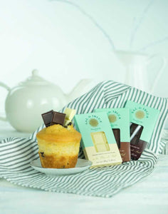Mini tableta de Chocolate Negro 70% con Flor de Sal de Ibiza