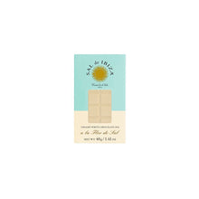 Cargar imagen en el visor de la galería, Mini Tableta de Chocolate Blanco con Flor de Sal de Ibiza
