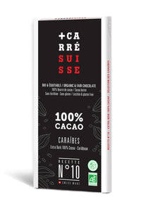 Chocolate Negro 100% Bio Carre Suisse