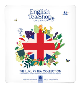 Caja metalica 72 tés bandera Uk English Tea Shop