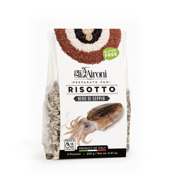 Risotto negro con Sepia Gli Aironi
