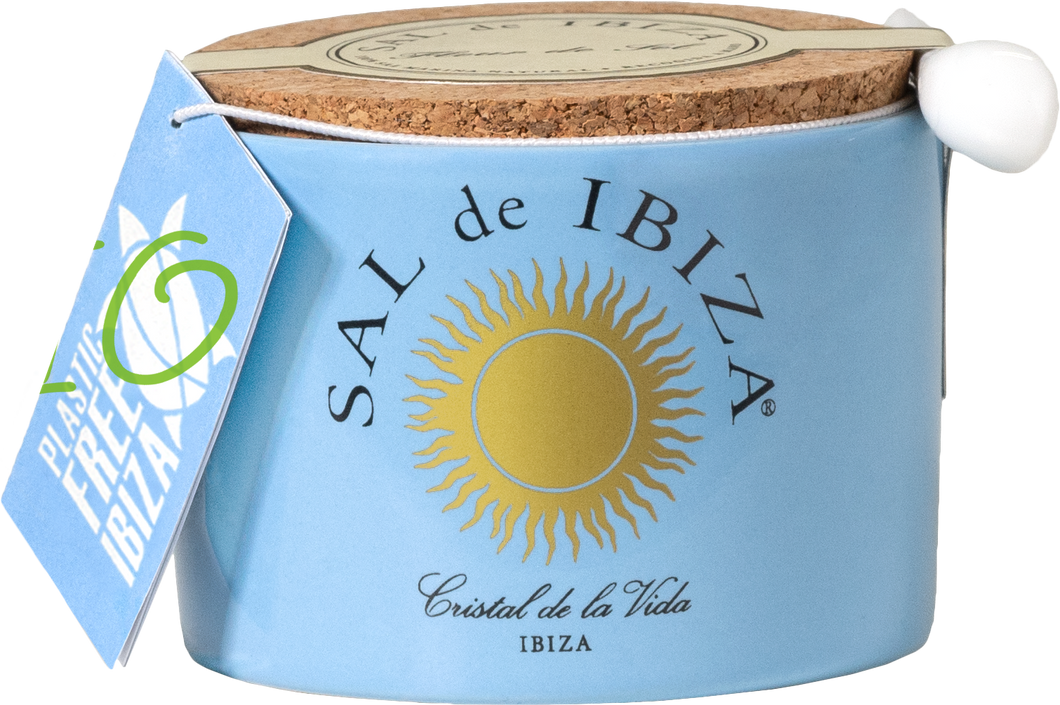 Edicion Limitada Sal de Ibiza Mar Blau Flor de Sal y Ajo Negro