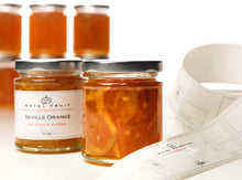 Cargar imagen en el visor de la galería, mermelada-de-naranja-amarga-de-sevilla-sin-azucar-belberry-tienda-gourmet-comprar.
