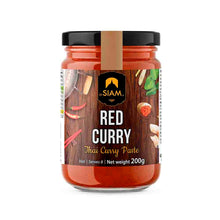 Cargar imagen en el visor de la galería, Pasta de Curry Rojo deSiam en frasco cristal

