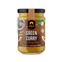 Cargar imagen en el visor de la galería, Pasta de Curry Verde deSiam en frasco cristal
